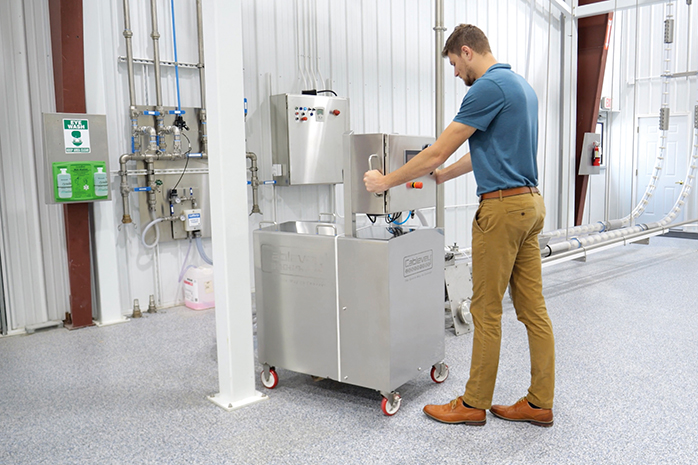 Production downtime between conveyor cleanings is a priority for food processors