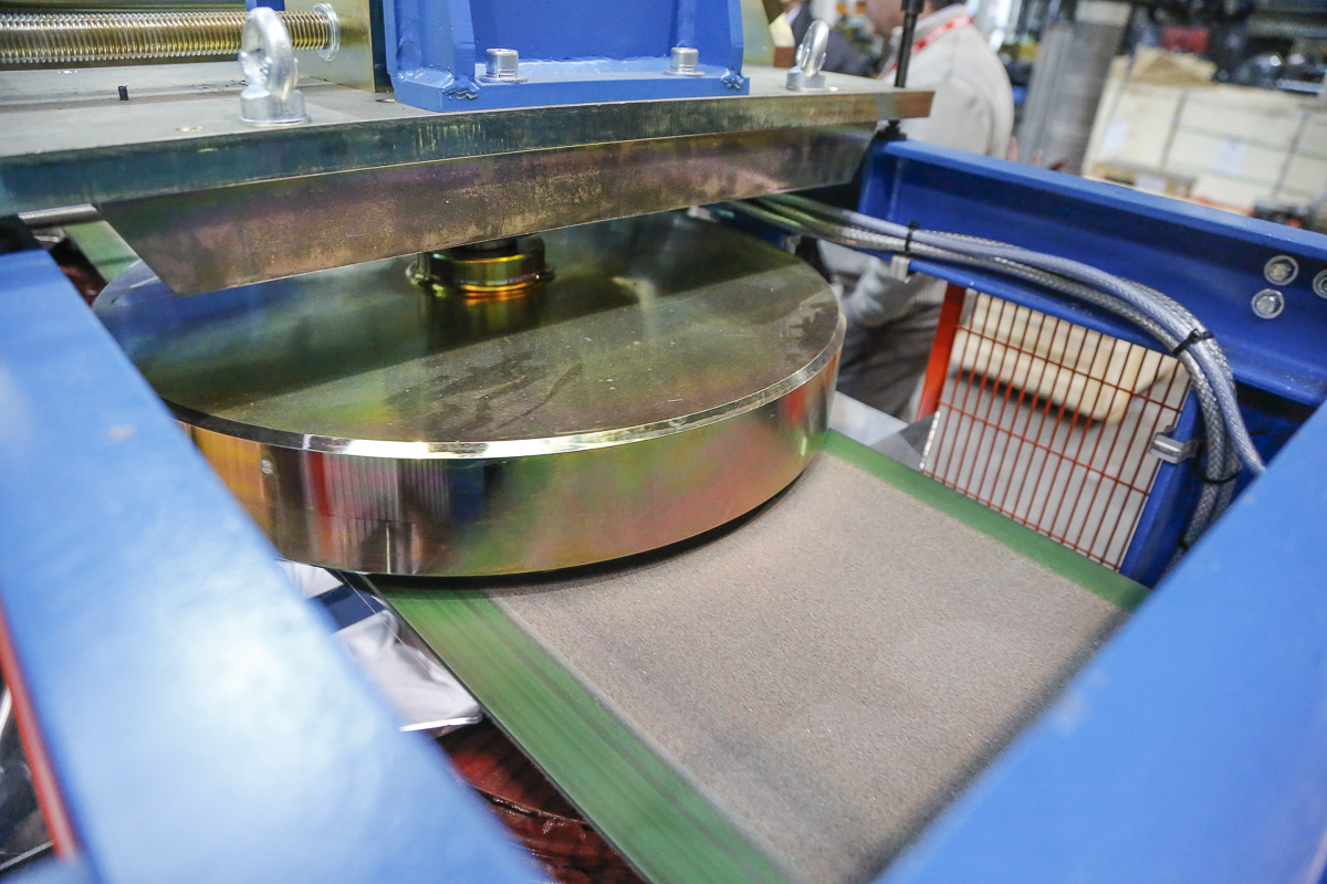 Magnetic Disc Separator processing beach sands