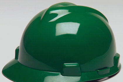 MSA V-Gard hard hat