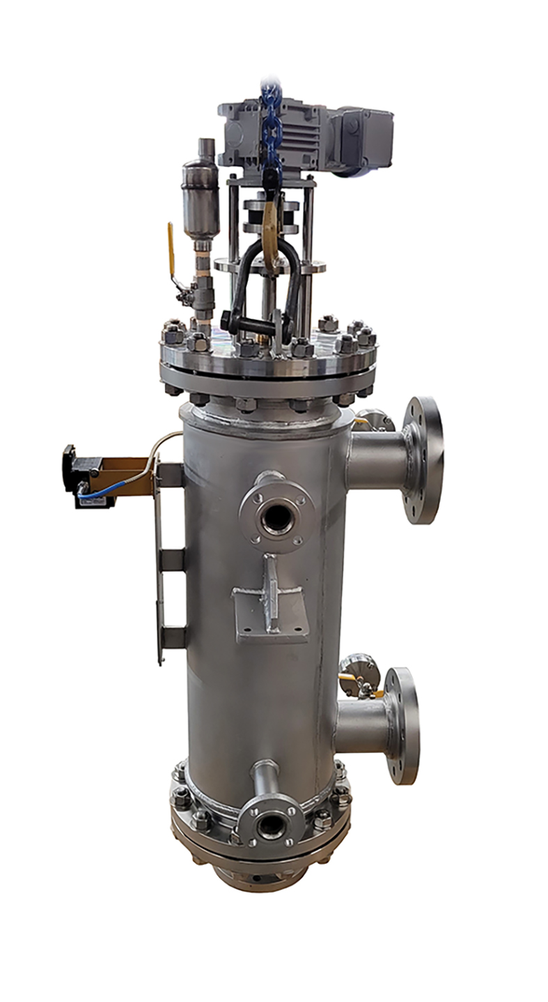 Acme Strainers steam jacketed unit for viscous fluids