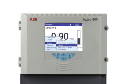 Sales of ABB’s Aztec 600 water quality analysers grew 50% in 2023 year-on-year