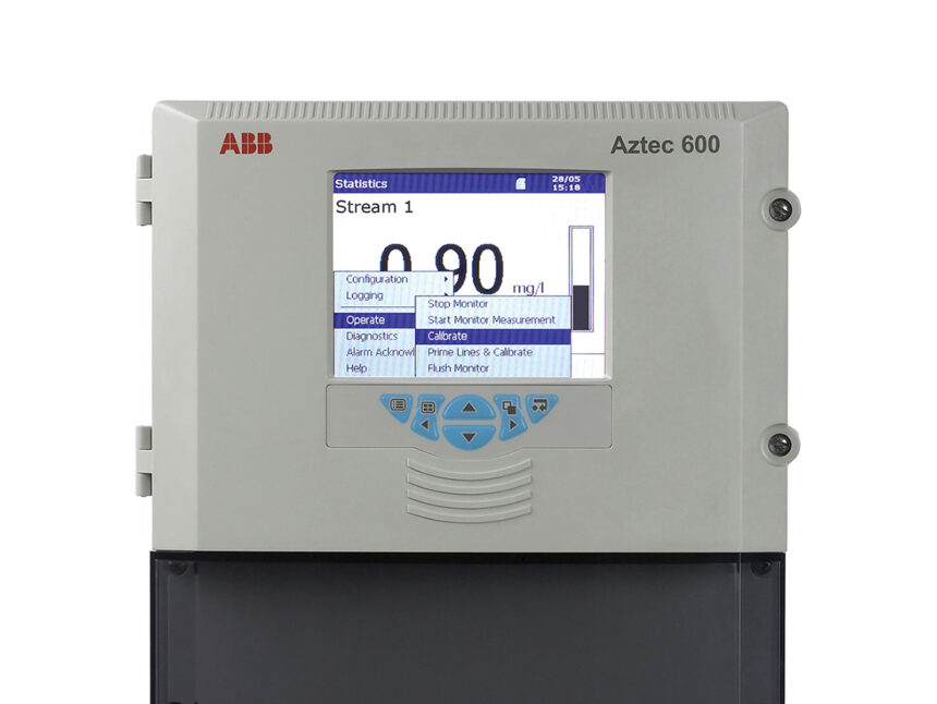 Sales of ABB’s Aztec 600 water quality analysers grew 50% in 2023 year-on-year