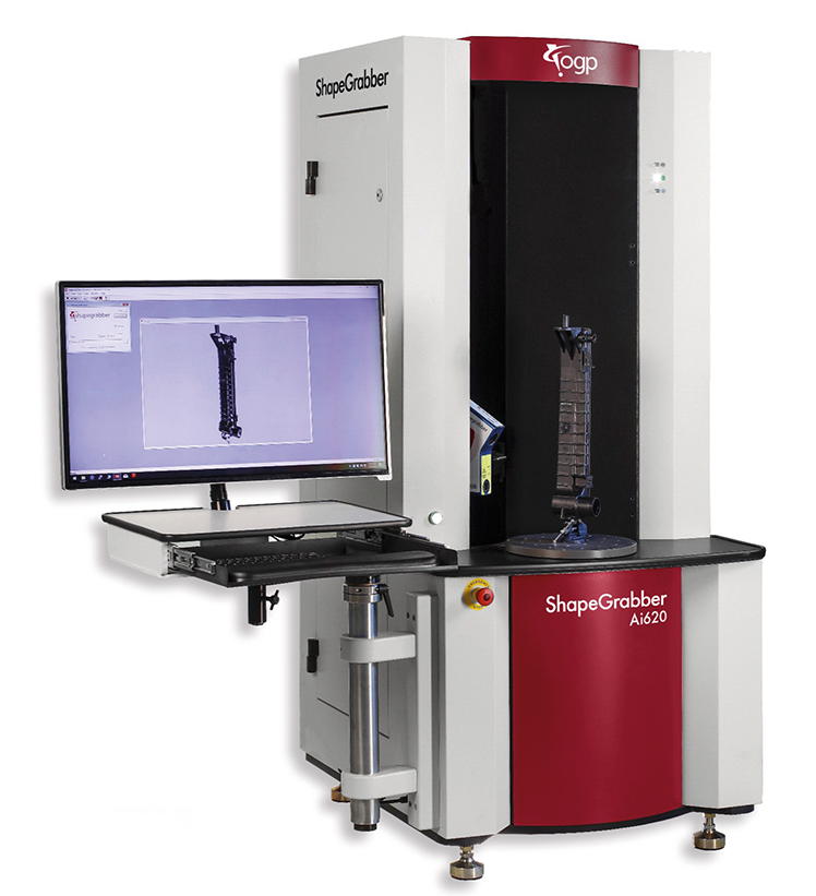 The Ao620 Shapeshifter has been designed to measure complex shaped parts in minutes