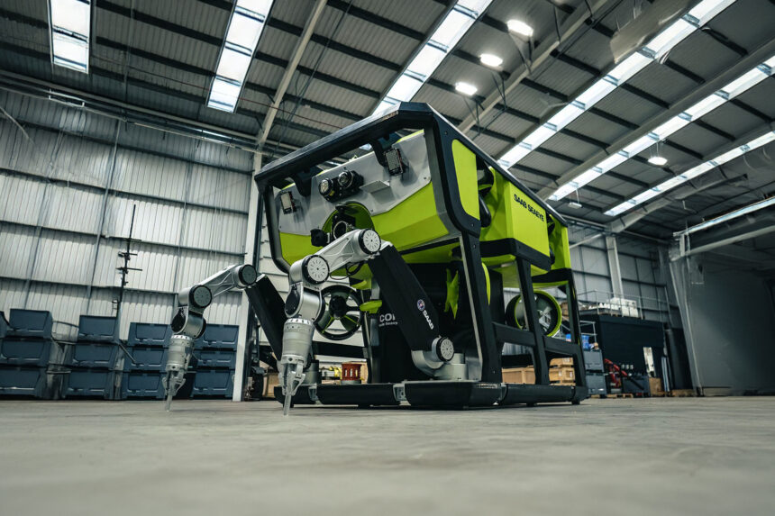 Saab has developed the world's first work-class all-electric ROV (eWROV).