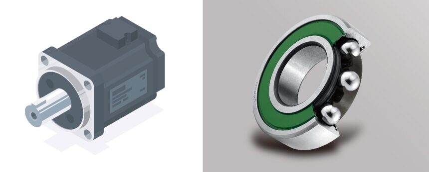 A photo of NSK's new bearing