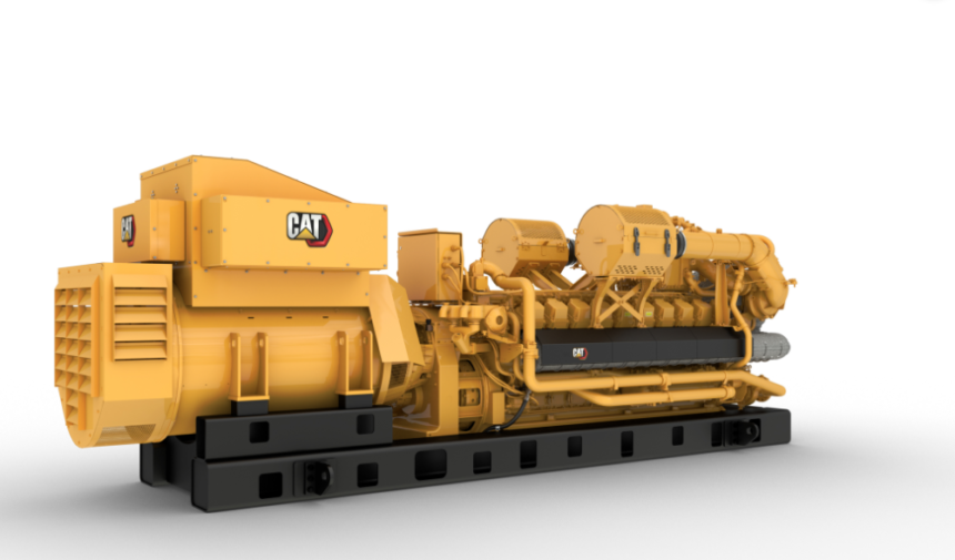 A photo of CAT's new generator