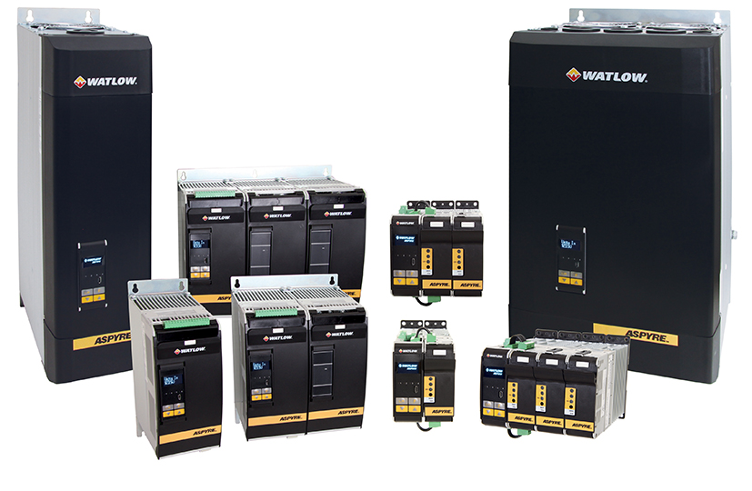 Watlow’s ASPYRE group of SCR power controllers