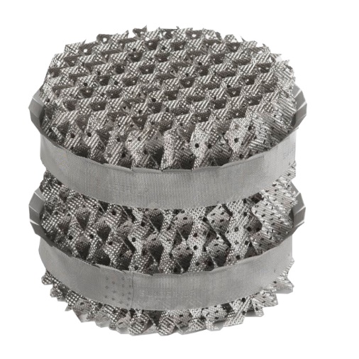 A photo of Sulzer's carbon capture technology