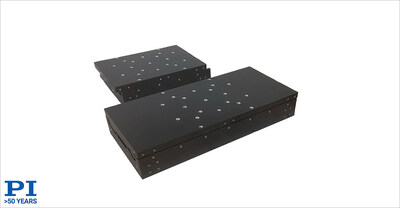 A photo of the linear motor stage