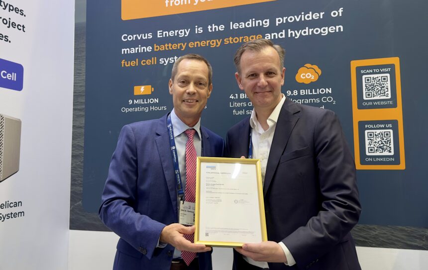 Corvus Energy CEO Olaf Drews
