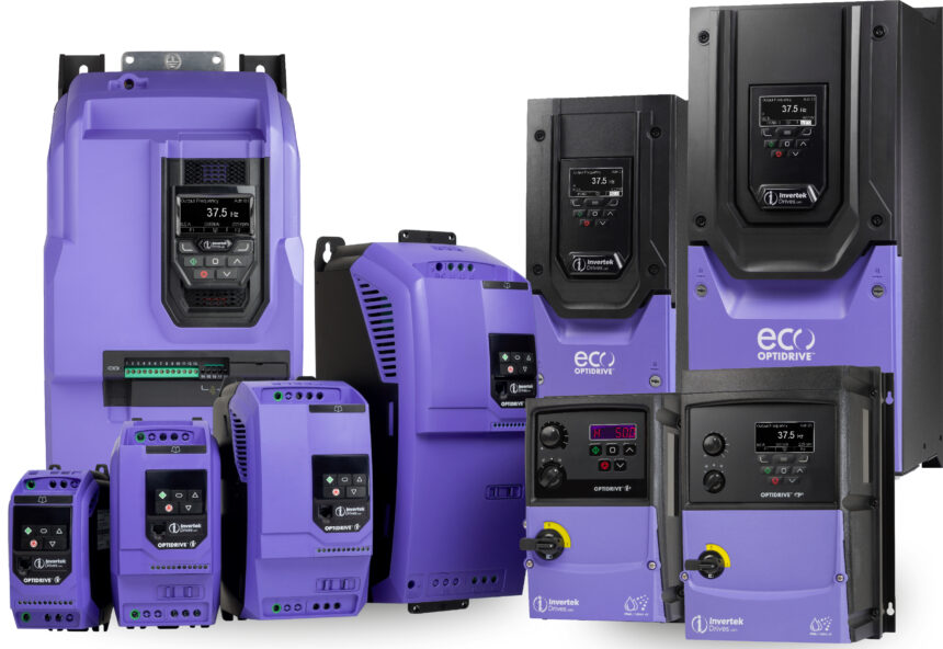 The Optidrive family of VFDs