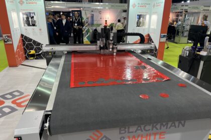 A photo of the technology on show
