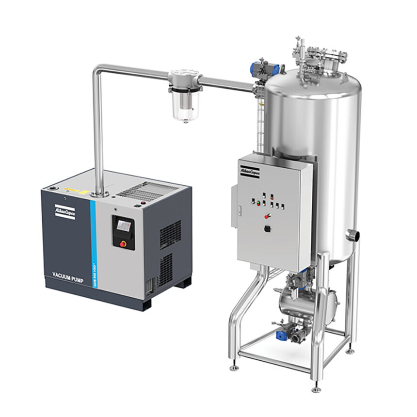 The Atlas Copco Beer Foam Separator aims to improve beer quality