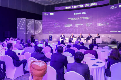 A photo from a panel discussion