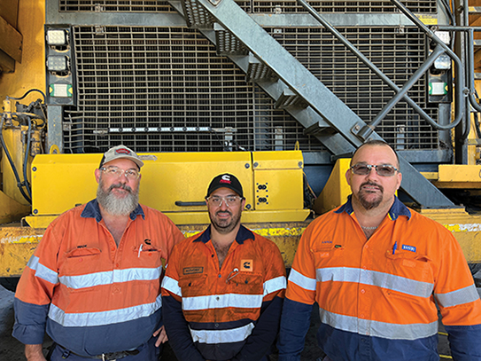 The HSE Mining team has a close working relationship with the Cummins engine experts