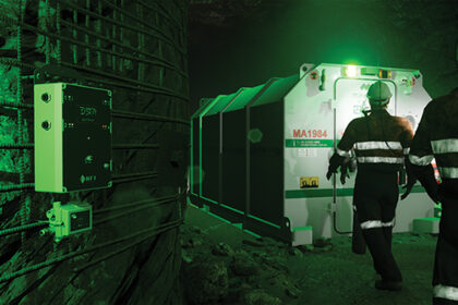 GuardIAN Connect underground network and MineARC refuge chamber