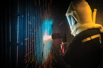 High emissivity coating was applied to refractory lining