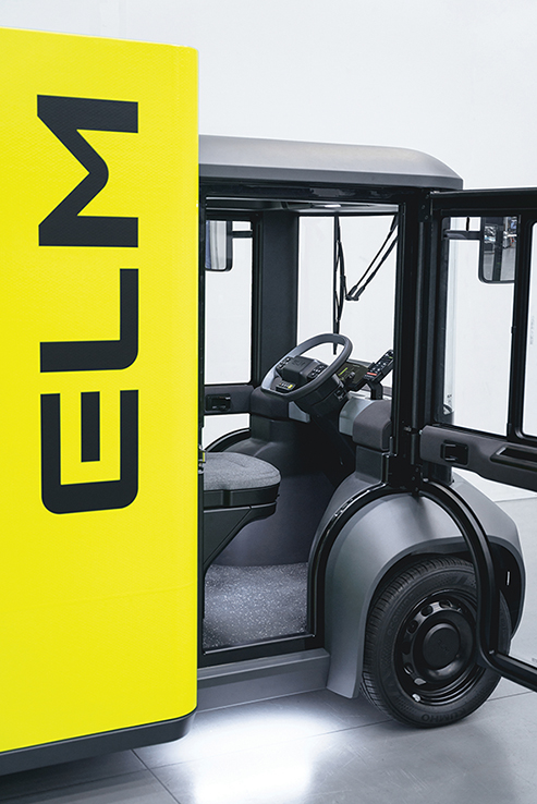 The cabin’s design gives drivers optimised wrap-around visibility
