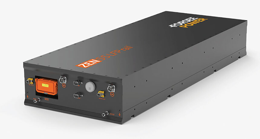 The Zen LFP 1500V battery pack