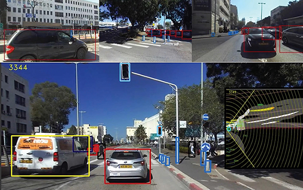 Vehicles can detect obstacles such as parked cars