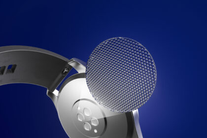 A photo of the optical material
