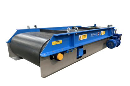 The new belt material reduces maintenance and increases up time
