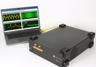 Spectrums new ultrafast digitisers are easy to control over Ethernet