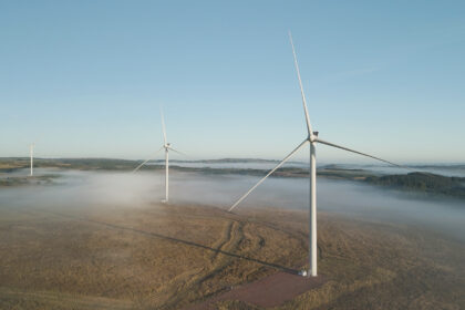 wind turbines