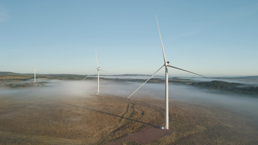 wind turbines