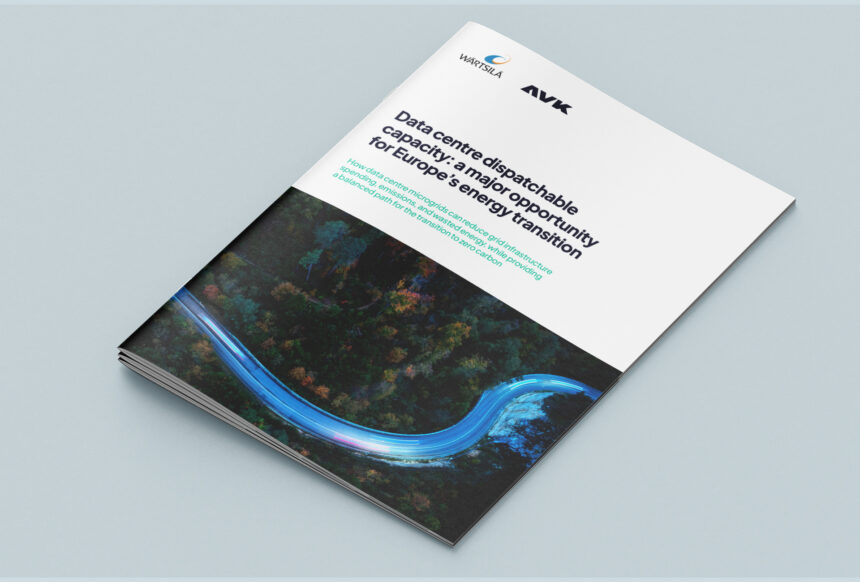 The paper, Data centre dispatchable capacity: a major opportunity for Europe's energy transition