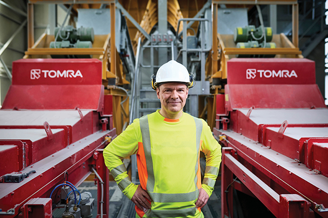 Stefan Jürgensen, Tomra software team lead