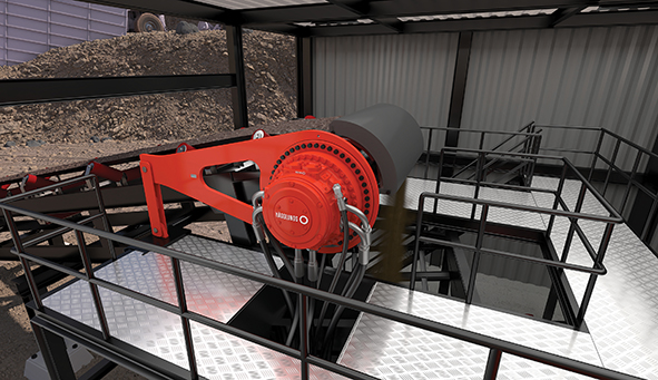 Hägglunds Quauntum Power Belt Conveyor