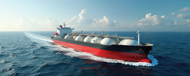 Natural gas is cooled to -162°C, transforming it into a liquid that’s easier and more cost-effective to transport