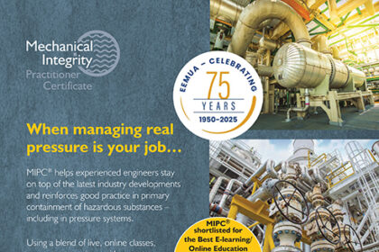 The MIPC course starts in October 2025