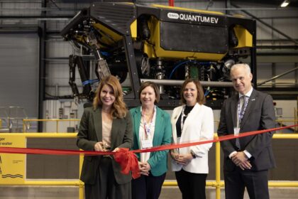 The official opening of SMD’s new facility, SMD Tech Works, image via SMD