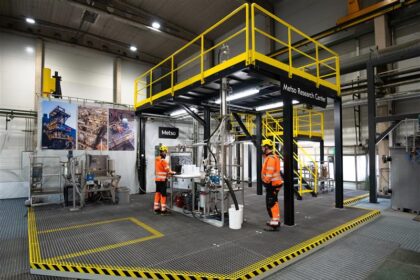 The Concorde Cell laboratory unit at Metso Research Center in Pori, image via Metso