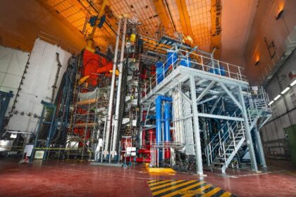 JET at UKAEA’s Culham Campus, image via United Kingdom Atomic Energy Authority