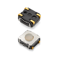 C&K’s KSC2 Series tactile switches available with gold-plated contacts