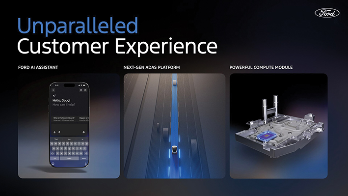 Ford announced a new strategy for its UEV platform at CES 2026