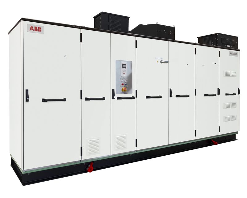 ACS6000 frequency converter, image via ABB