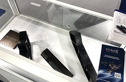 These long profiles with complex chamber structures are created through the novel use of Karl Mayer’s non-crimp fabrics and multiaxial warp knitting machines